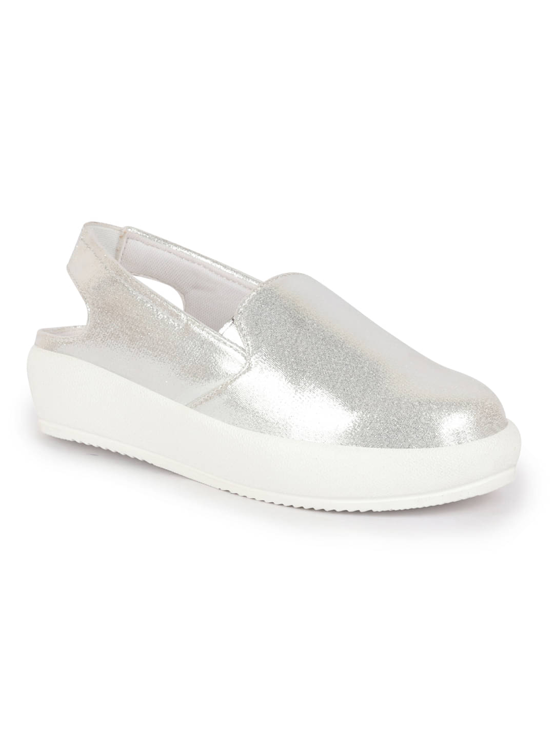    			Fausto Silver Women's Slip On