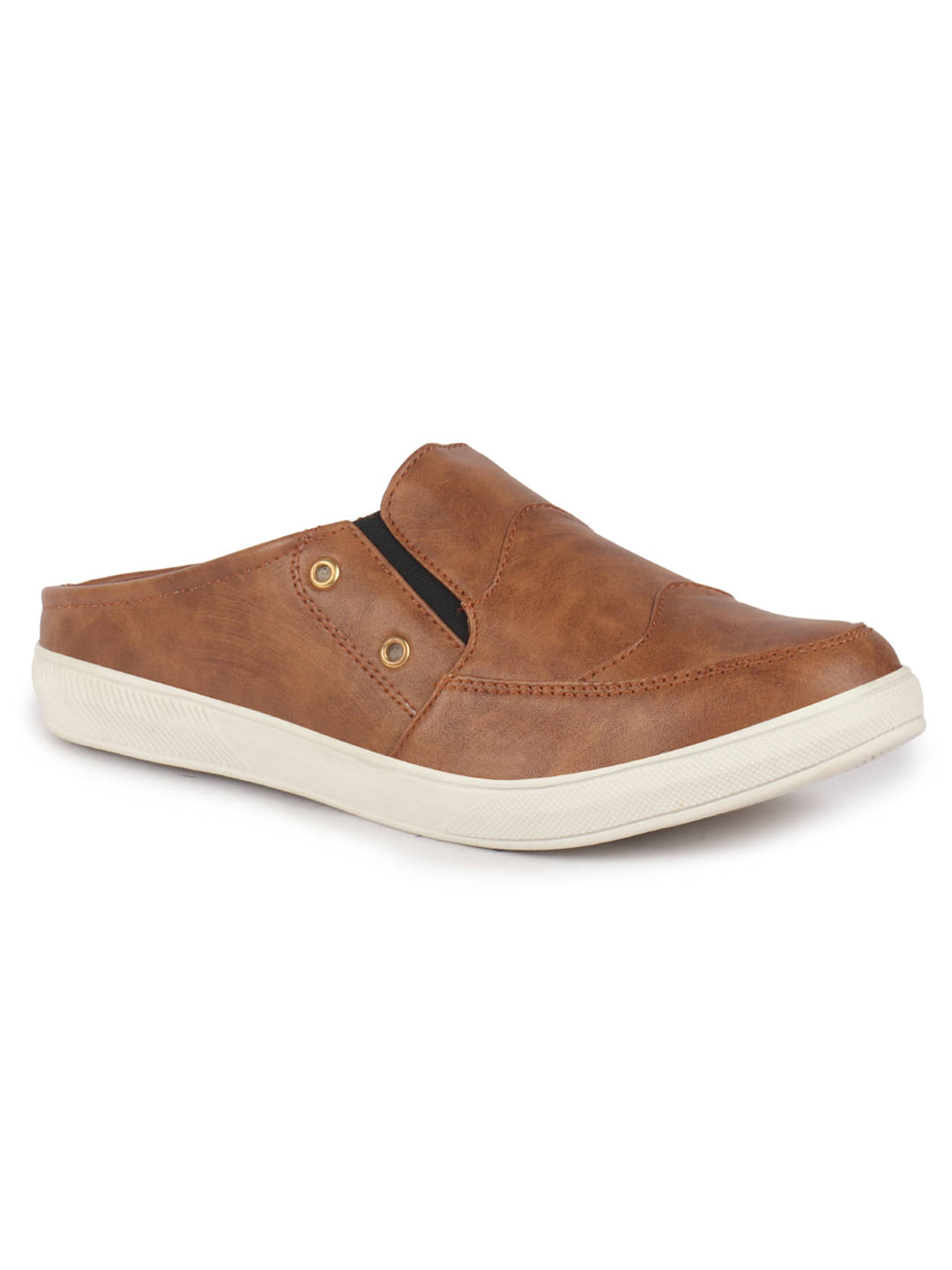     			Fausto Tobacco Men's Mules Shoes