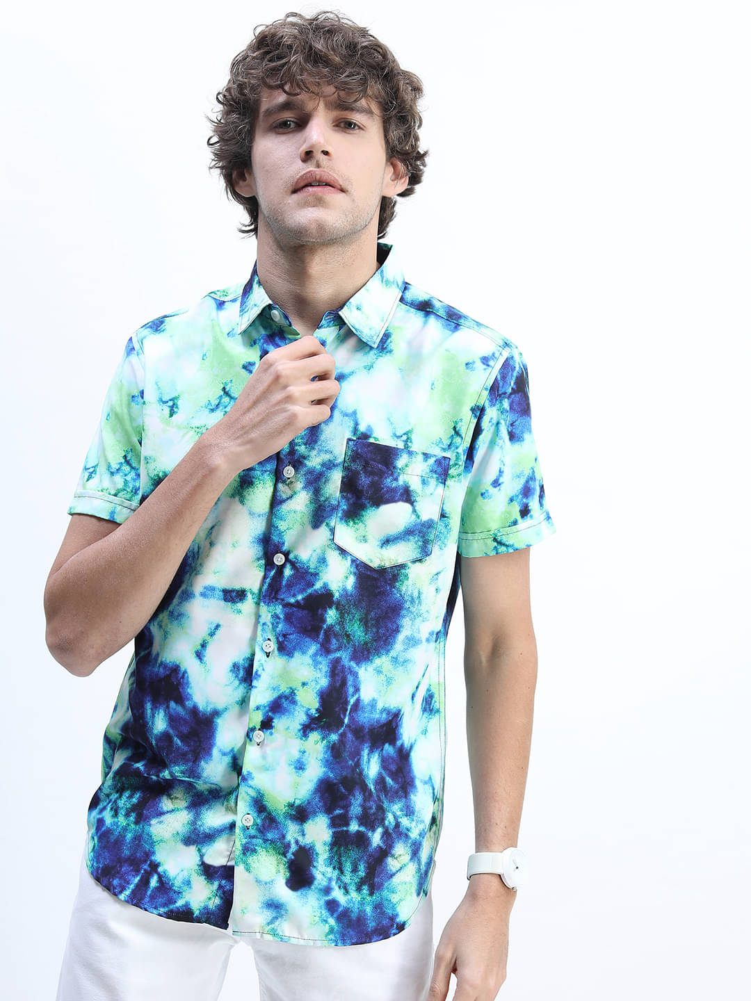 Highlander Polyester Slim Fit Printed Half Sleeves Men's Casual Shirt - Multi ( Pack of 1 )     			Highlander Polyester Slim Fit Printed Half Sleeves Men's Casual Shirt - Multi ( Pack of 1 )