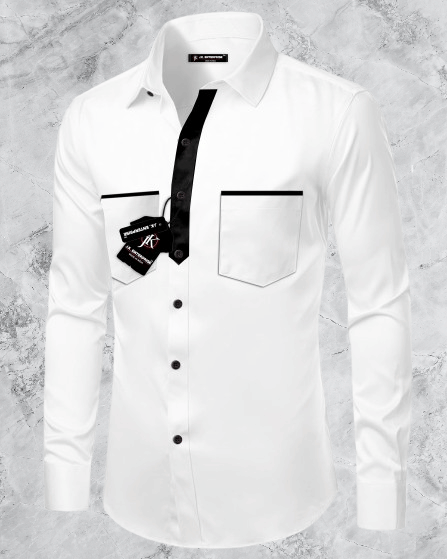 J K Enterprise Cotton Blend Regular Fit Solids Full Sleeves Men's Casual Shirt - White ( Pack of 1 ) J K Enterprise Cotton Blend Regular Fit Solids Full Sleeves Men's Casual Shirt - White ( Pack of 1 )