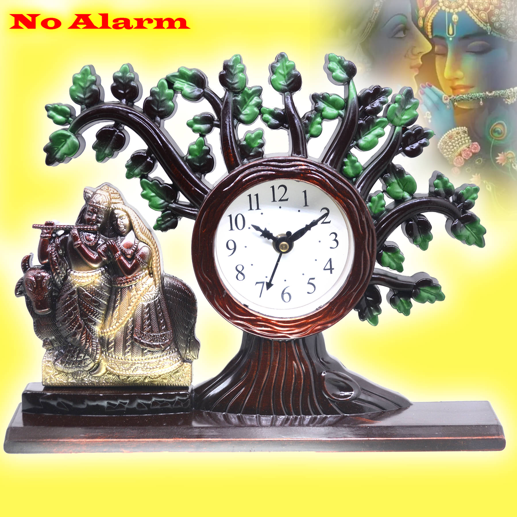     			JMALL Analog Plastic Table Clock - Pack of 1