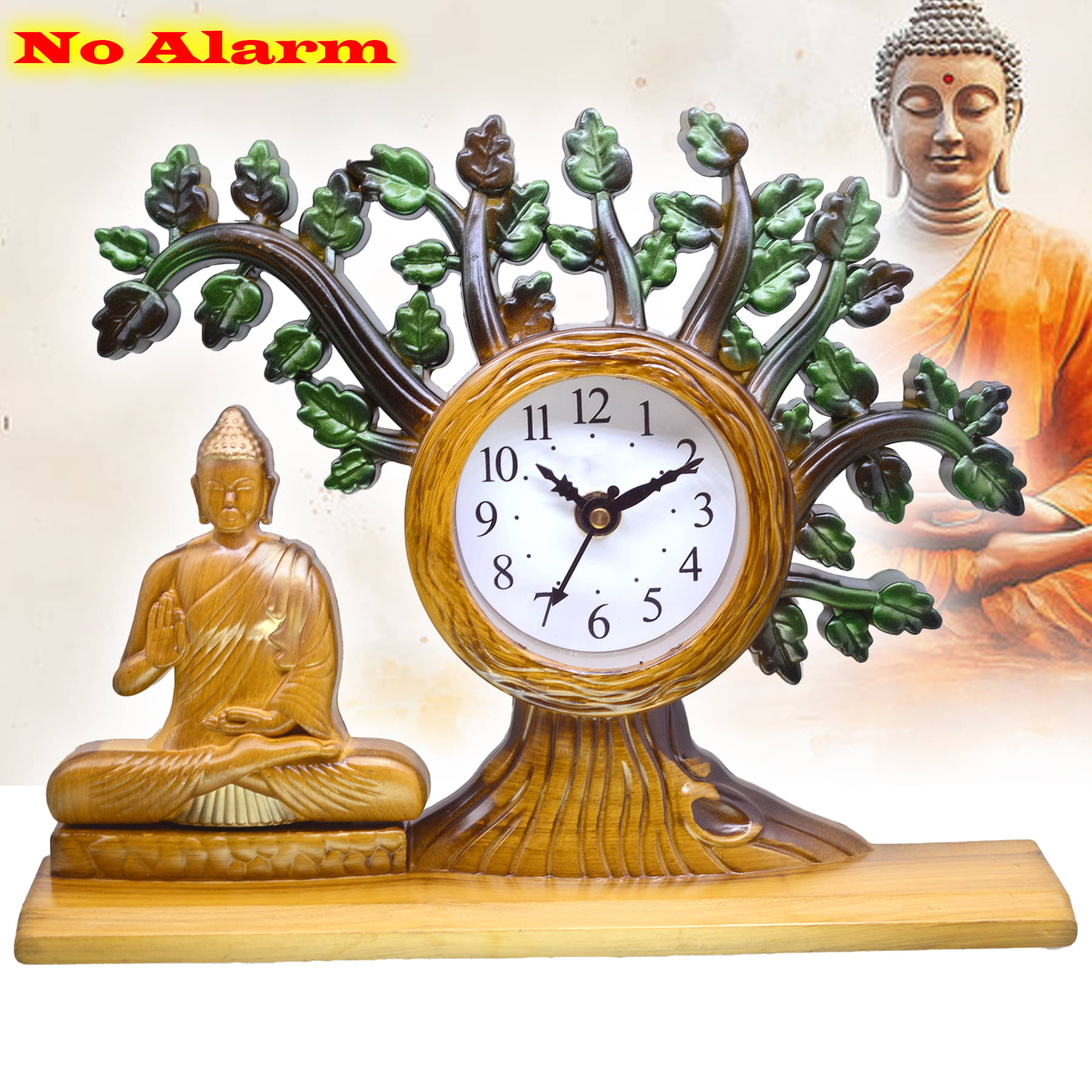     			JMALL Analog Plastic Table Clock - Pack of 1