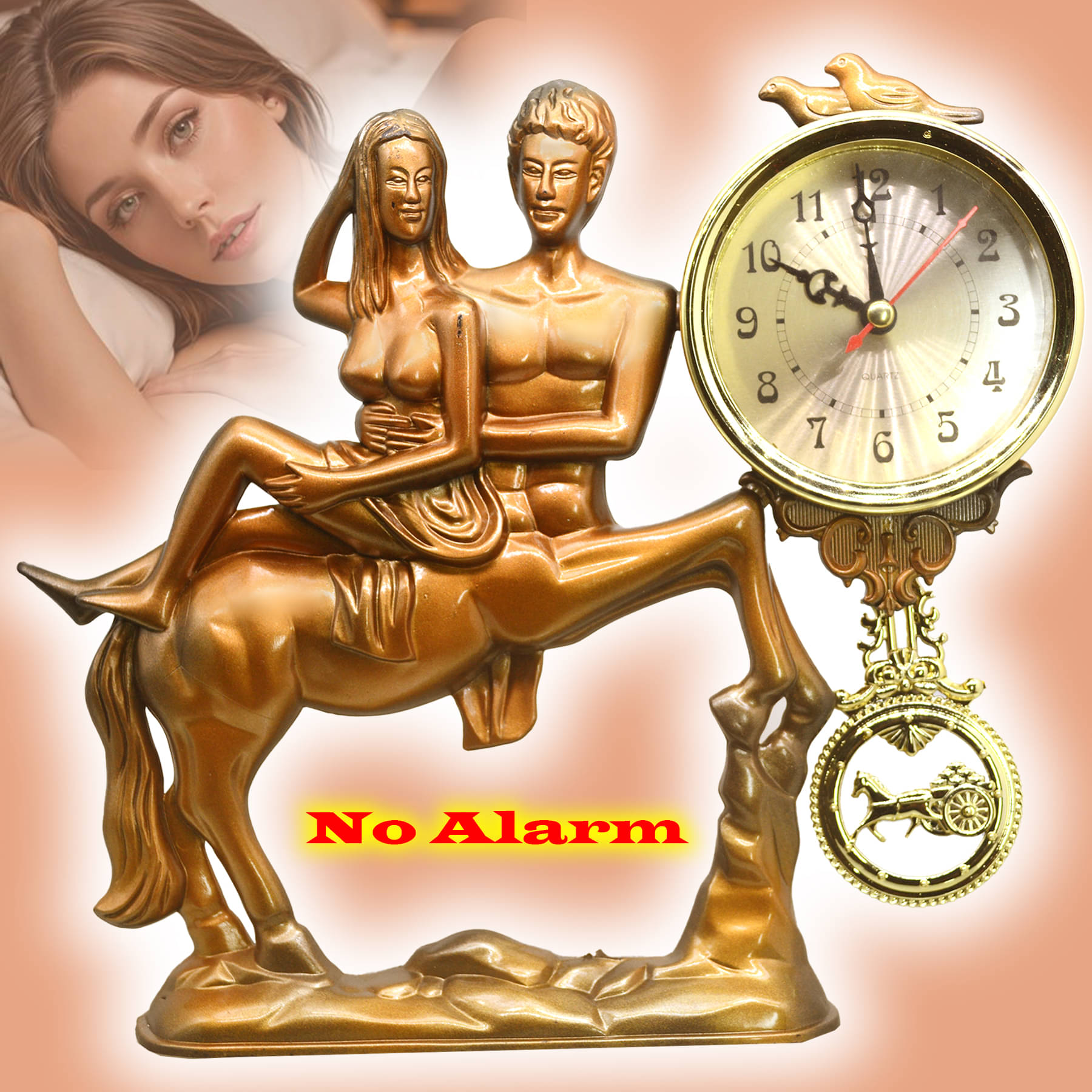     			JMALL Analog Plastic Table Clock - Pack of 1