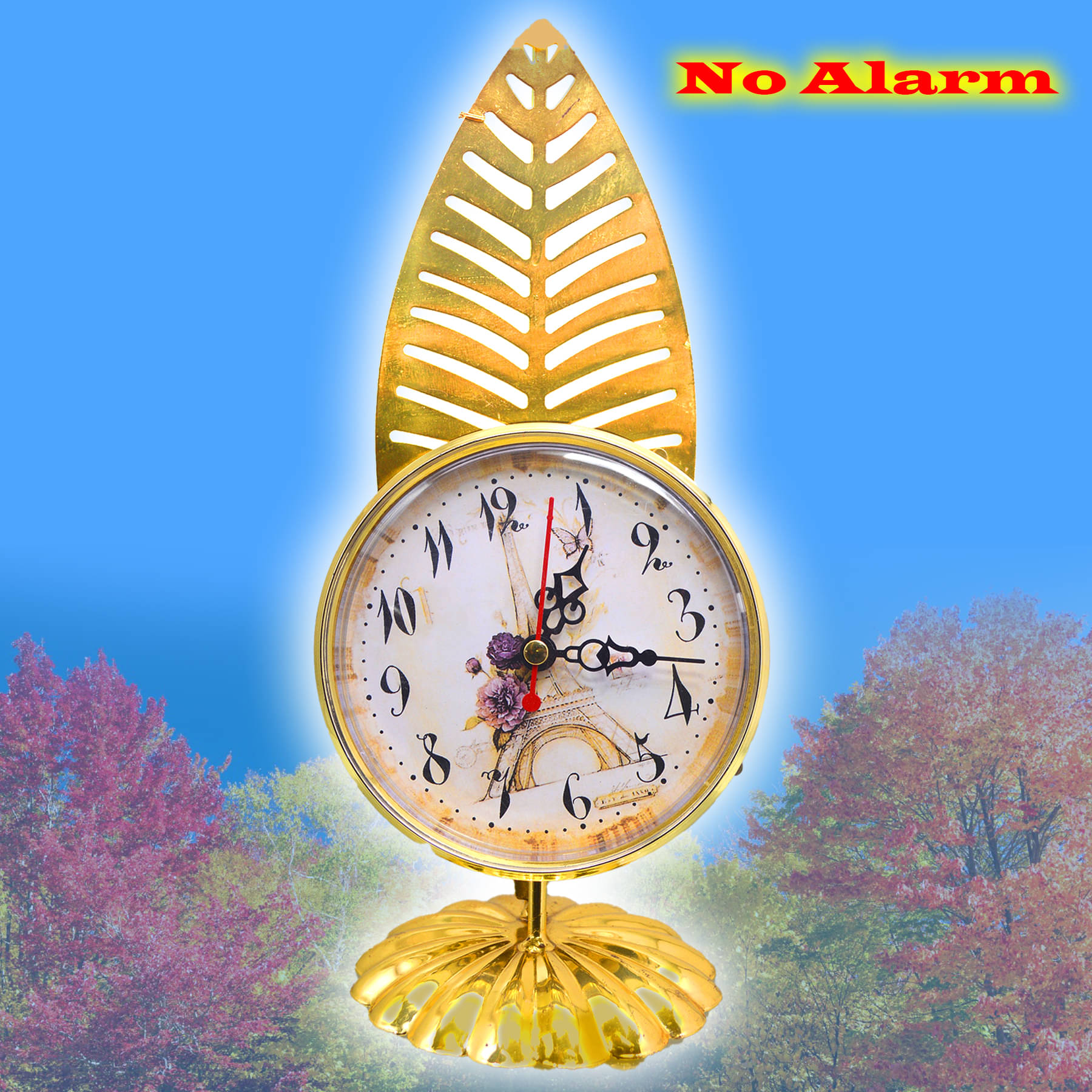     			JMALL Analog Plastic Table Clock - Pack of 1