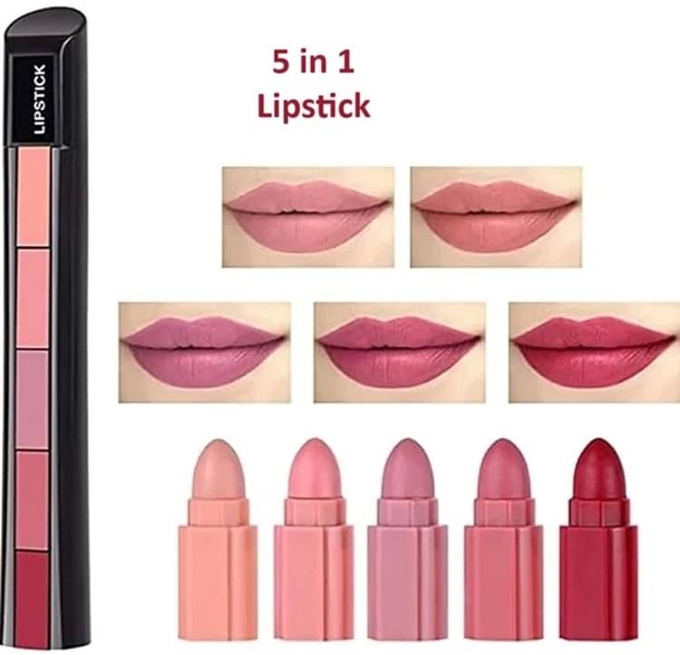     			Mixonshun Multi Matte Long Lasting Liquid Lipstick ( Pack of 1 )