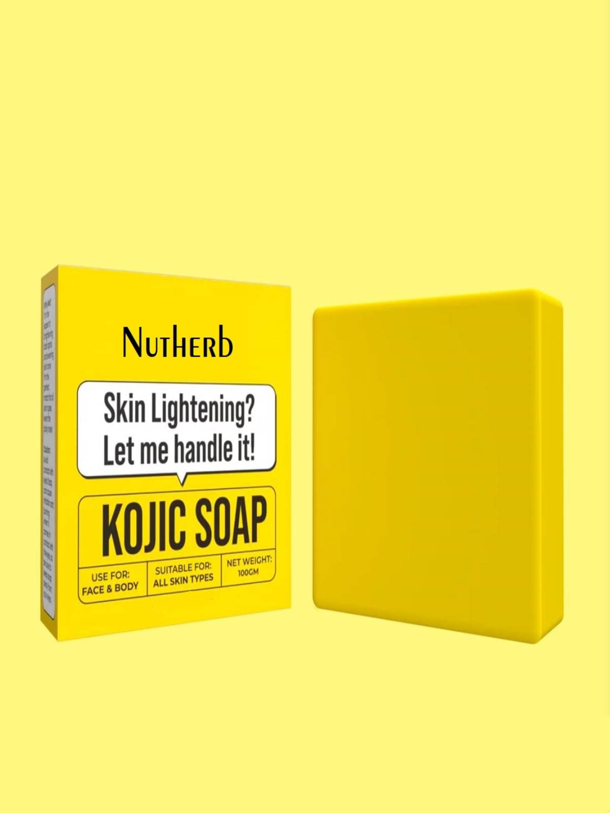     			NUTHERB Beauty Gharr Kojic Soap for All Skin Type ( Pack of 1 )