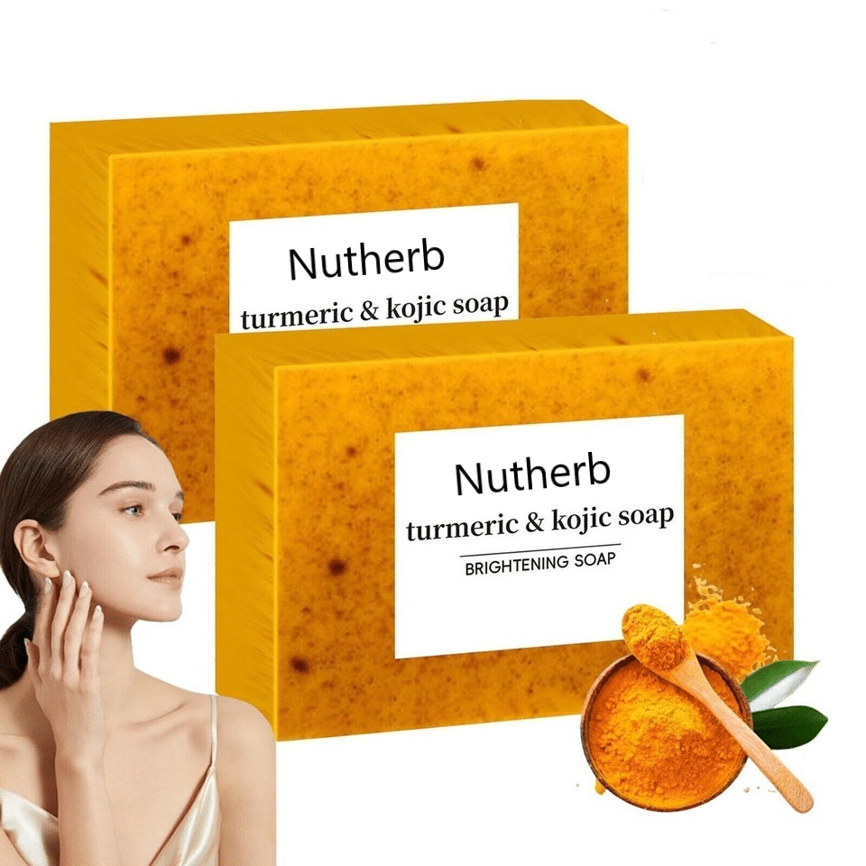 NUTHERB Beauty Turmeric & Kojic Soap for All Skin Type ( Pack of 2 ) NUTHERB Beauty Turmeric & Kojic Soap for All Skin Type ( Pack of 2 )
