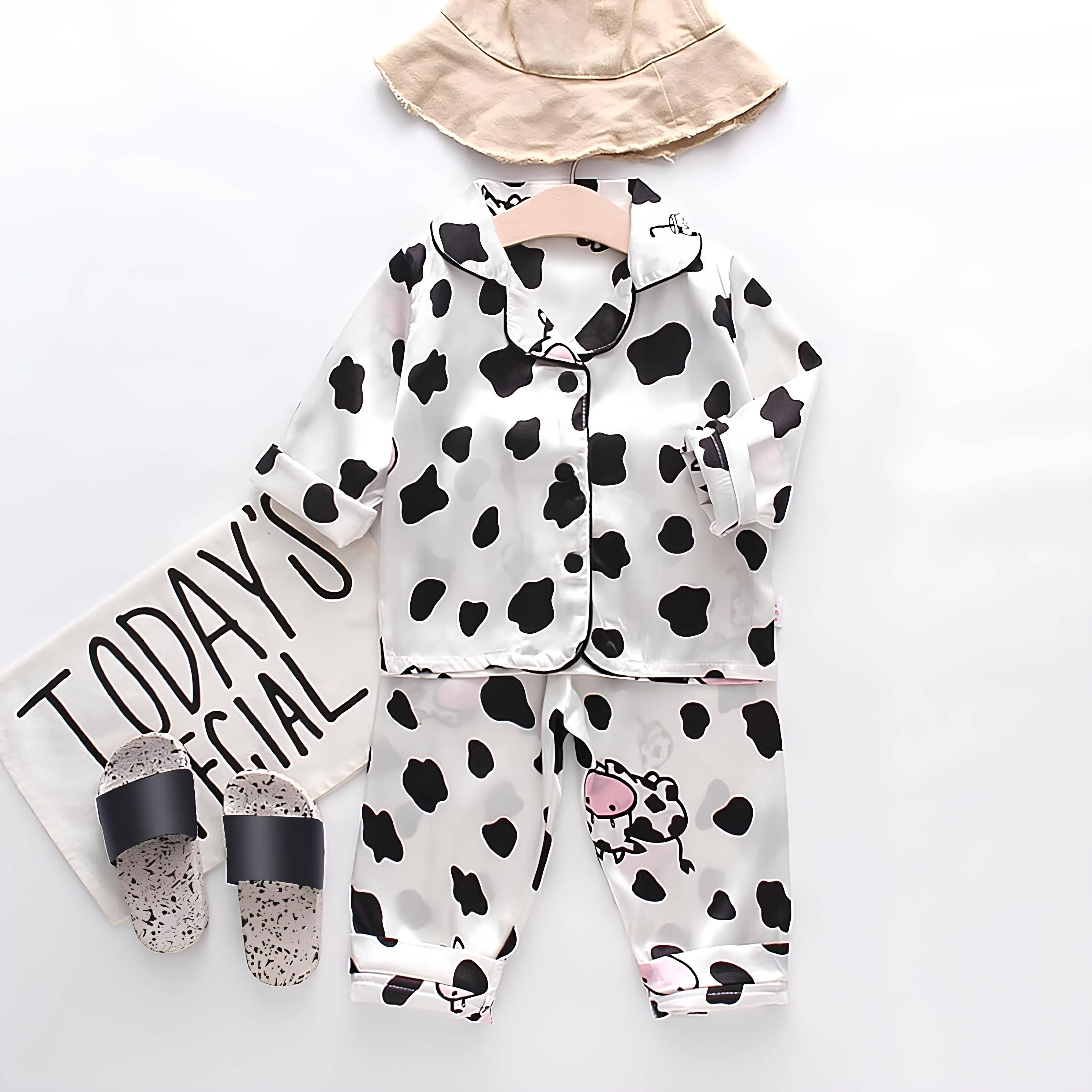     			Paghdal Brothers Pack of 1 Girls Satin T-shirt & Pants ( White )