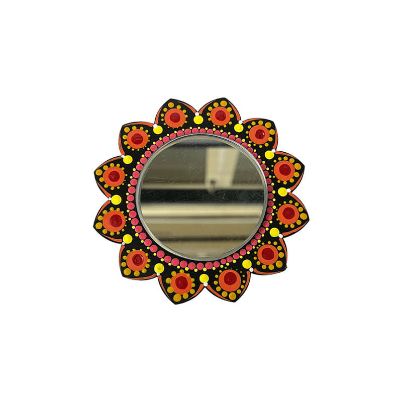 Penkraft Unique designed Hand Mirror Pattern-6 Penkraft Unique designed Hand Mirror Pattern-6