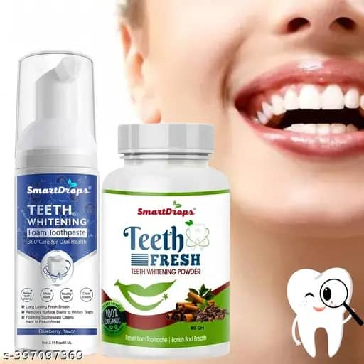 Smartdrops Teeth Whitening Powder 2