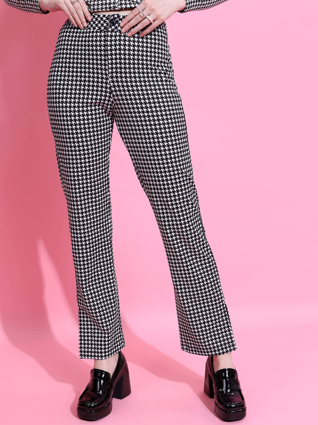     			Tokyo Talkies Pack of 1 Polyester Regular Women's Casual Pants ( Multicolor )