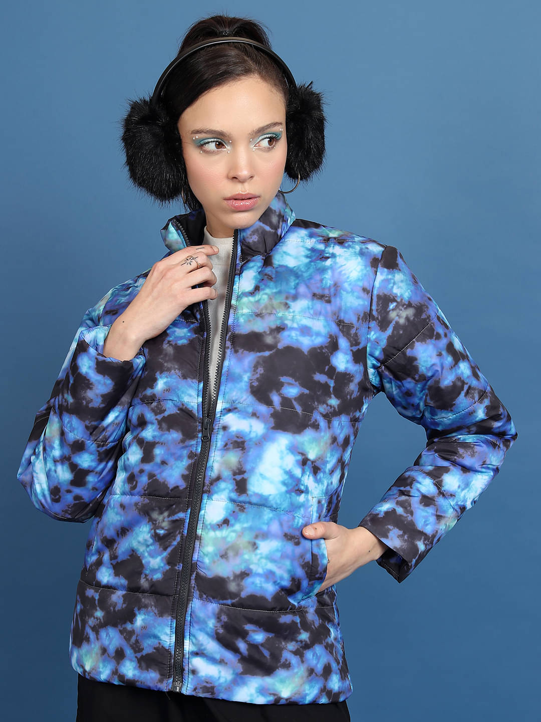 Tokyo Talkies - Polyester Multi Color Jackets Tokyo Talkies - Polyester Multi Color Jackets