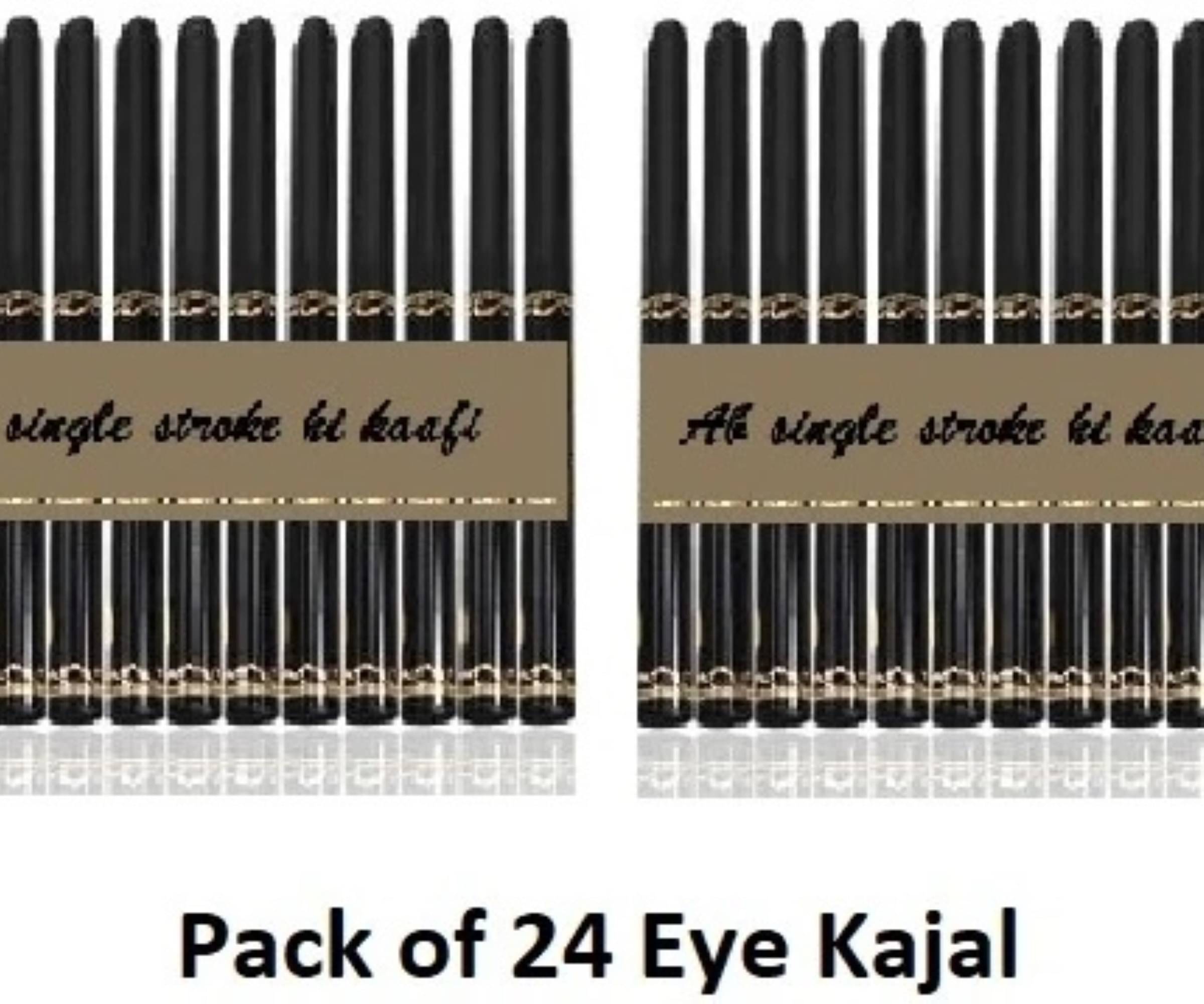     			Yelgo Matte Everyday use Kajal - Black (Pack of 24)