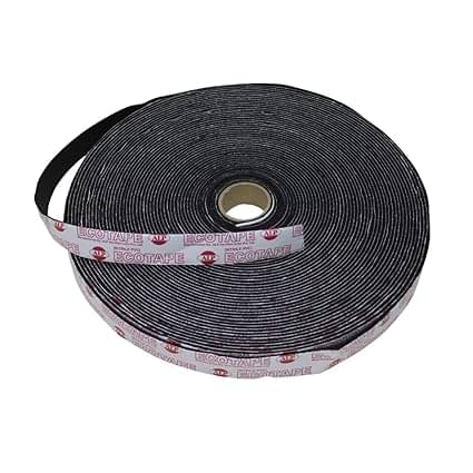 ALP EPDM Foam Self Adhesive Insulation Foam 1 Inch 25 mtr Ecotape, Class O, For Matel Heat, Air Conditioner, Refrigerators & Door & Window Gaps, 1"(W) x2mm(T) x25Mtr(L), Pack of 1 ALP EPDM Foam Self Adhesive Insulation Foam 1 Inch 25 mtr Ecotape, Class O, For Matel Heat, Air Conditioner, Refrigerators & Door & Window Gaps, 1"(W) x2mm(T) x25Mtr(L), Pack of 1