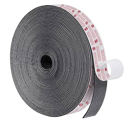 ALP Nitrile Self Adhesive Insulation Foam Tape, ECOTAPE, Class O For Matel Heat, Air Conditioning, industrial Freezers, Refrigerators (2"(W) X 3 mm(T) X 9.1 Meter(L)) - Black, Pack of 2 ALP Nitrile Self Adhesive Insulation Foam Tape, ECOTAPE, Class O For Matel Heat, Air Conditioning, industrial Freezers, Refrigerators (2"(W) X 3 mm(T) X 9.1 Meter(L)) - Black, Pack of 2