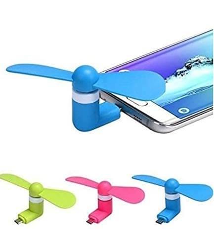    			AMR Mini Portable USB OTG Mobile Fan for V8 Android OTG Phone