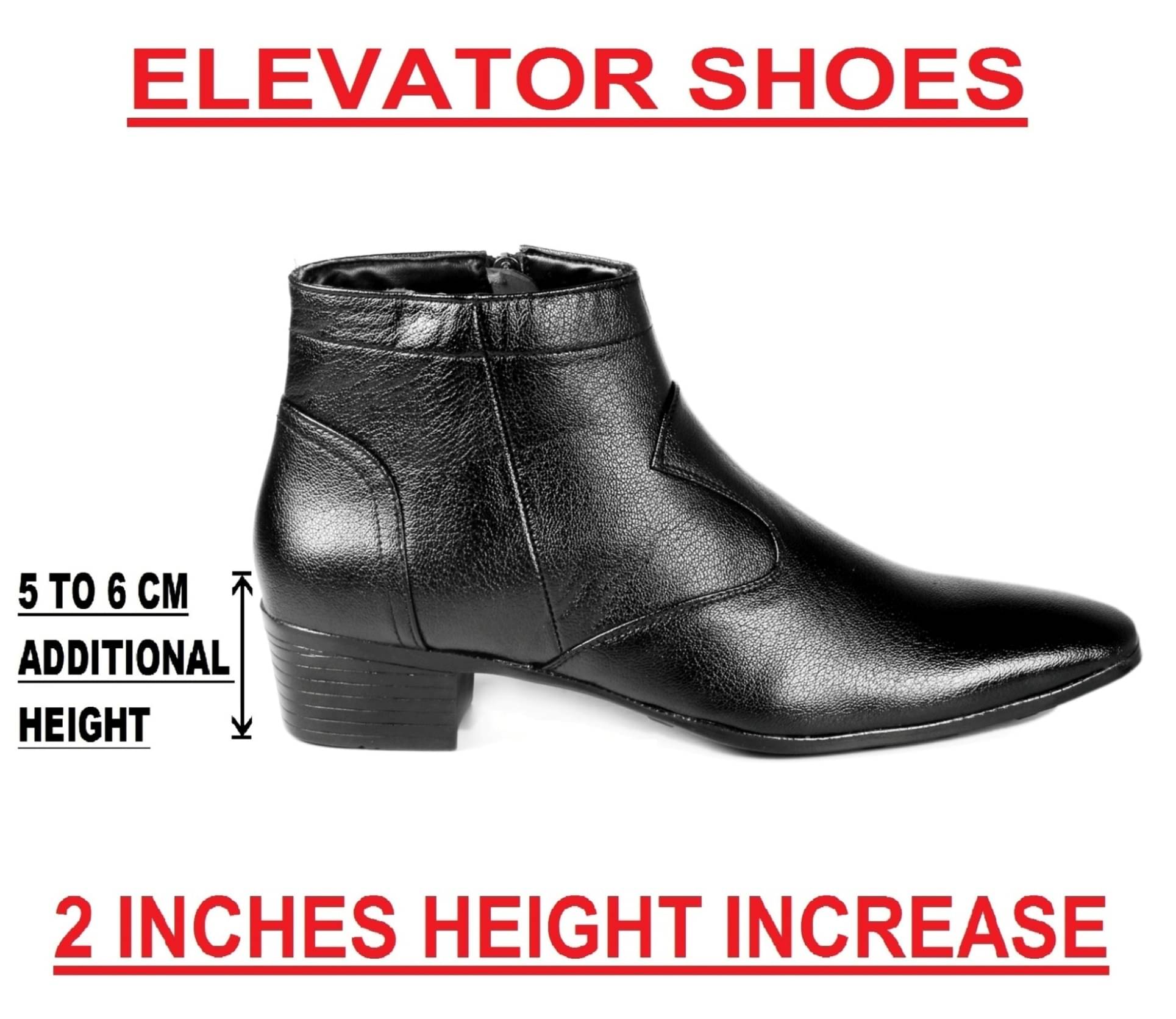     			BXXY Black Men's Formal Boots