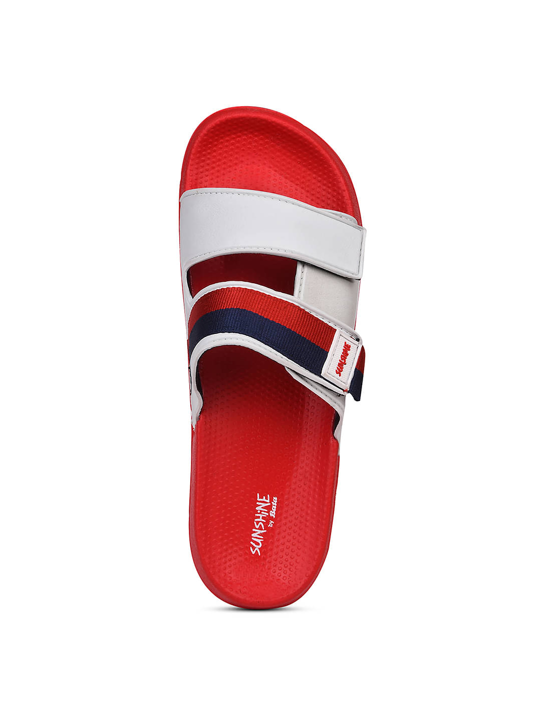     			Bata Red Men's Slide Flip Flop