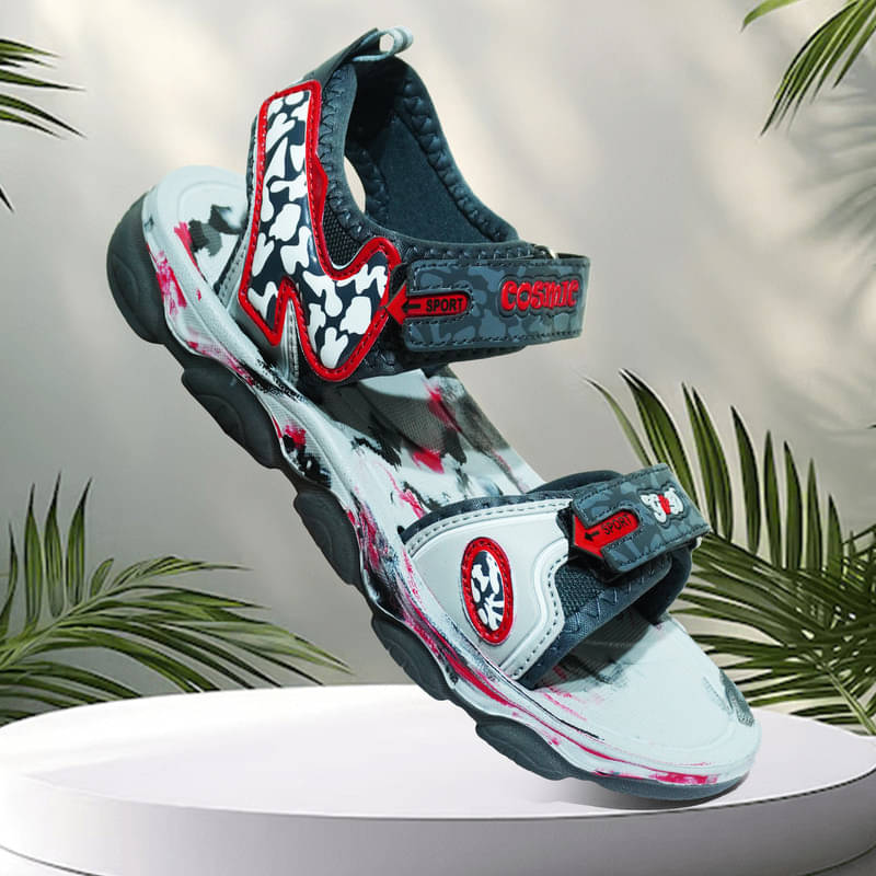     			Cosmic Comfortable Outdoor Synthetic Leather Casual Sandal for Kids