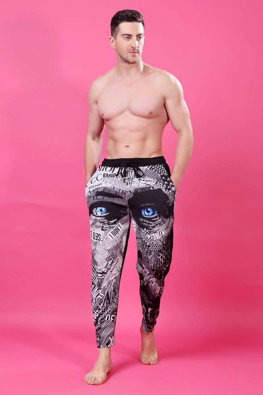     			FLIRTY SOUL Grey Polyester Men's Trackpants ( Pack of 1 )