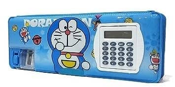 FREEDY Art Plastic Pencil Box – Durable Stationery Case for Kids & Students (Set of 1, Multicolor)