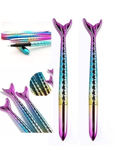     			FREEDY Set - 2 pc pen, cute pen, cute stationary, pen for kids, best gift for girls, best gift for kids Gel Pen  (Pack of 2, Ink Color - Blue)