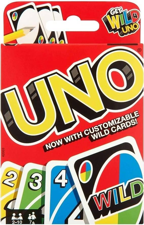     			FREEDY UNO Playing Cards Table fun Game for Kids SET OF 1(108 CARDS)