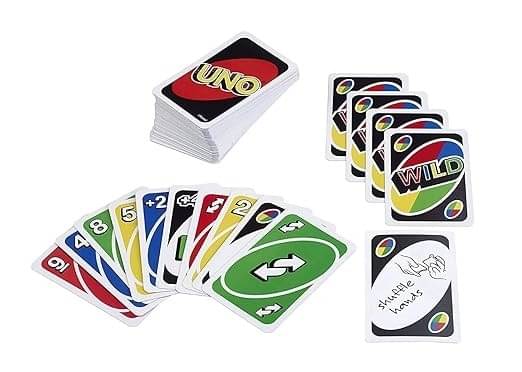 FREEDY Uno Playing Card Game for Family Fun Games Playing Game -Pack 1 Funny Styles (Multicolor) FREEDY Uno Playing Card Game for Family Fun Games Playing Game -Pack 1 Funny Styles (Multicolor)