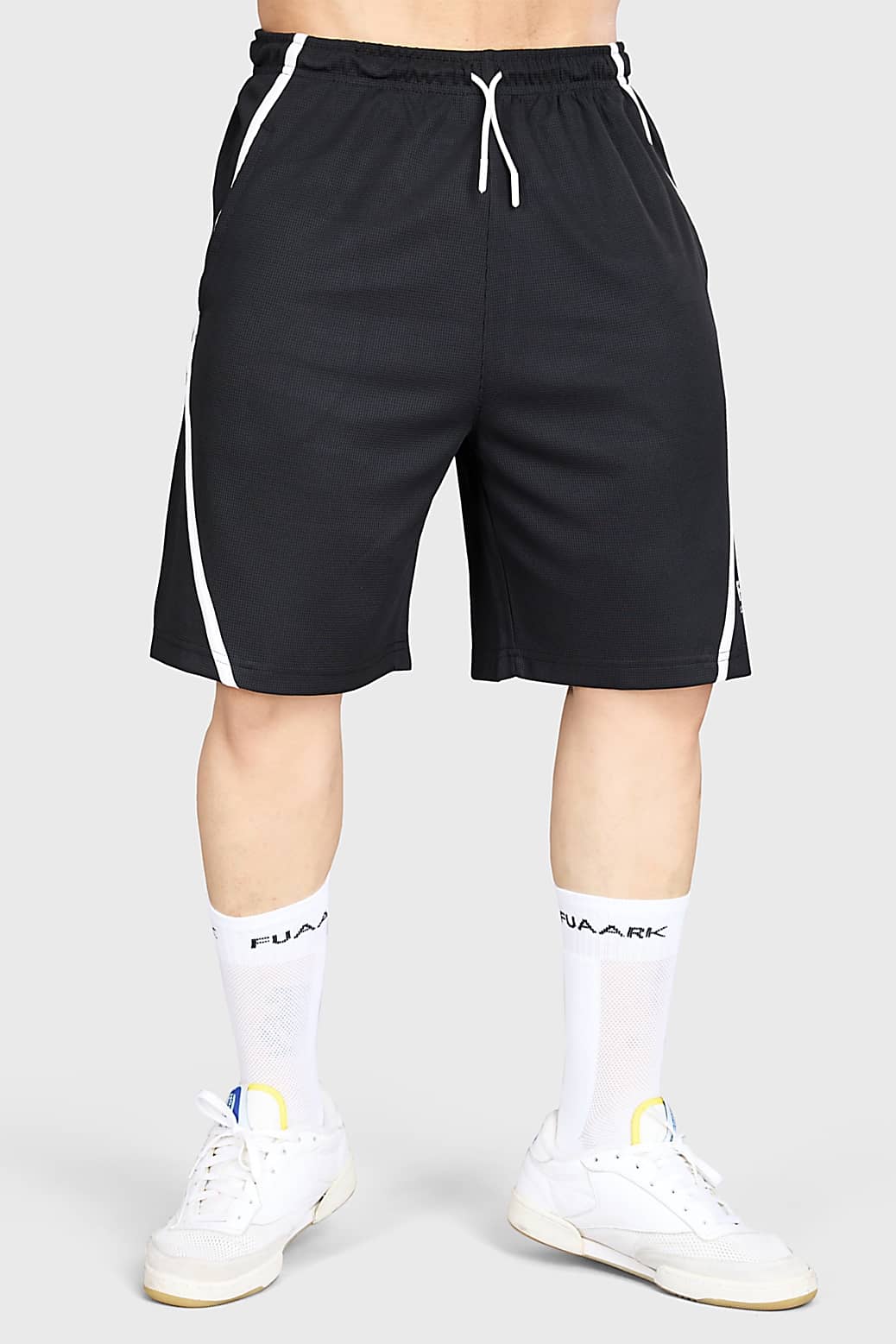 Fuaark Black Polyester Men's Gym Shorts ( Pack of 1 ) - Shorts | Buy online on ZillyBuy