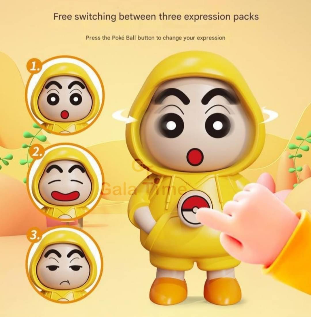 GT Gala Time Cute Sinchan 3-in-1 Expression Toy Keyring Fun Gift for Kids Teens Bags Boy Girl Key Chain GT Gala Time Cute Sinchan 3-in-1 Expression Toy Keyring Fun Gift for Kids Teens Bags Boy Girl Key Chain