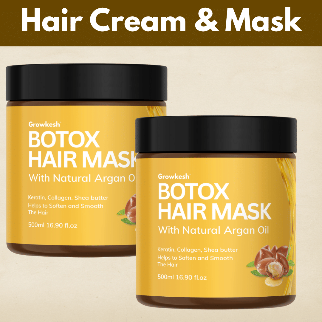     			Growkesh Deep Repair Hair Mask For Wavy Hair ( Pack of 2 )