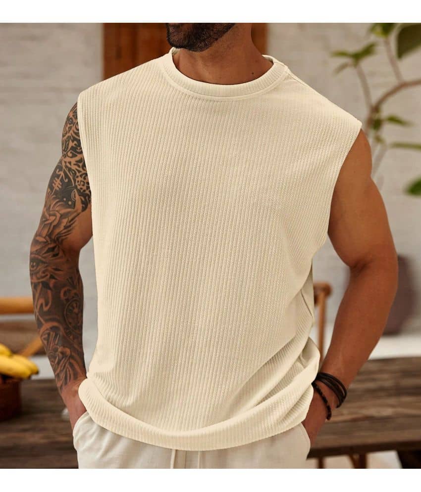 KAJARU Pack of 1 Cotton Blend Gym Vest For Men ( Blue ) - Nightwear & Loungewear | Buy online on ZillyBuy