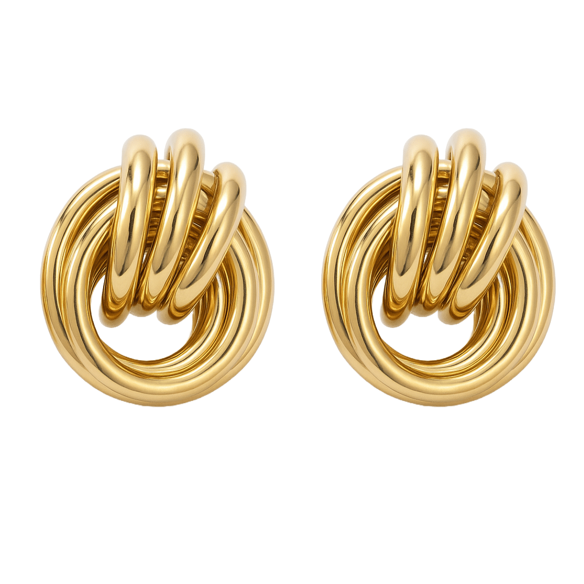     			Kailash Creation Global Gold Stud Earrings ( Pack of 1 )