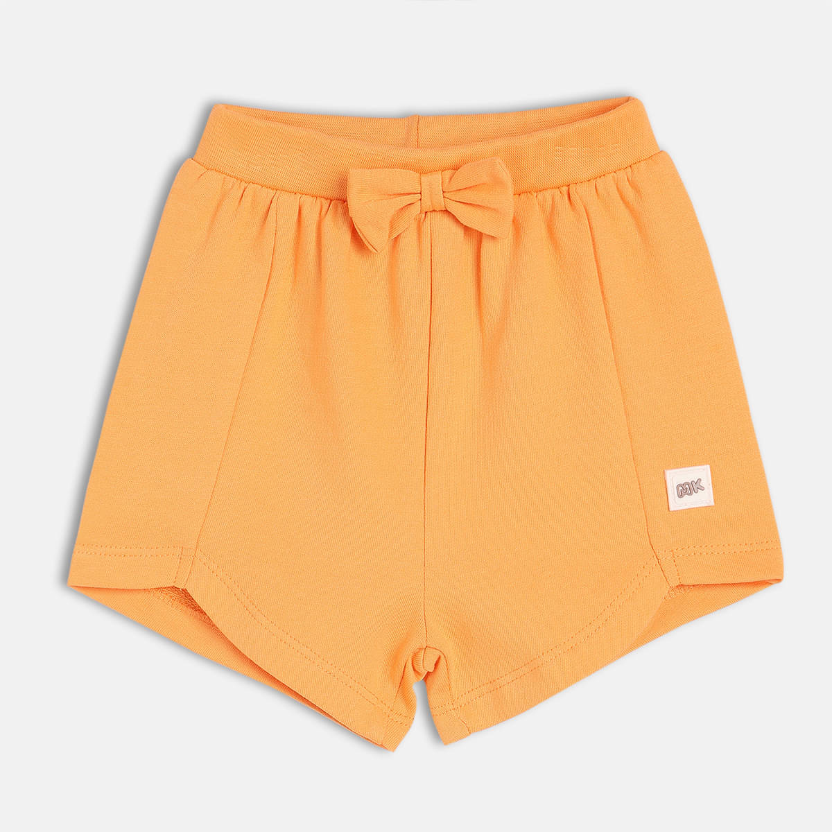    			MINI KLUB Pack of 1 Baby Girls Cotton Shorts ( Orange )