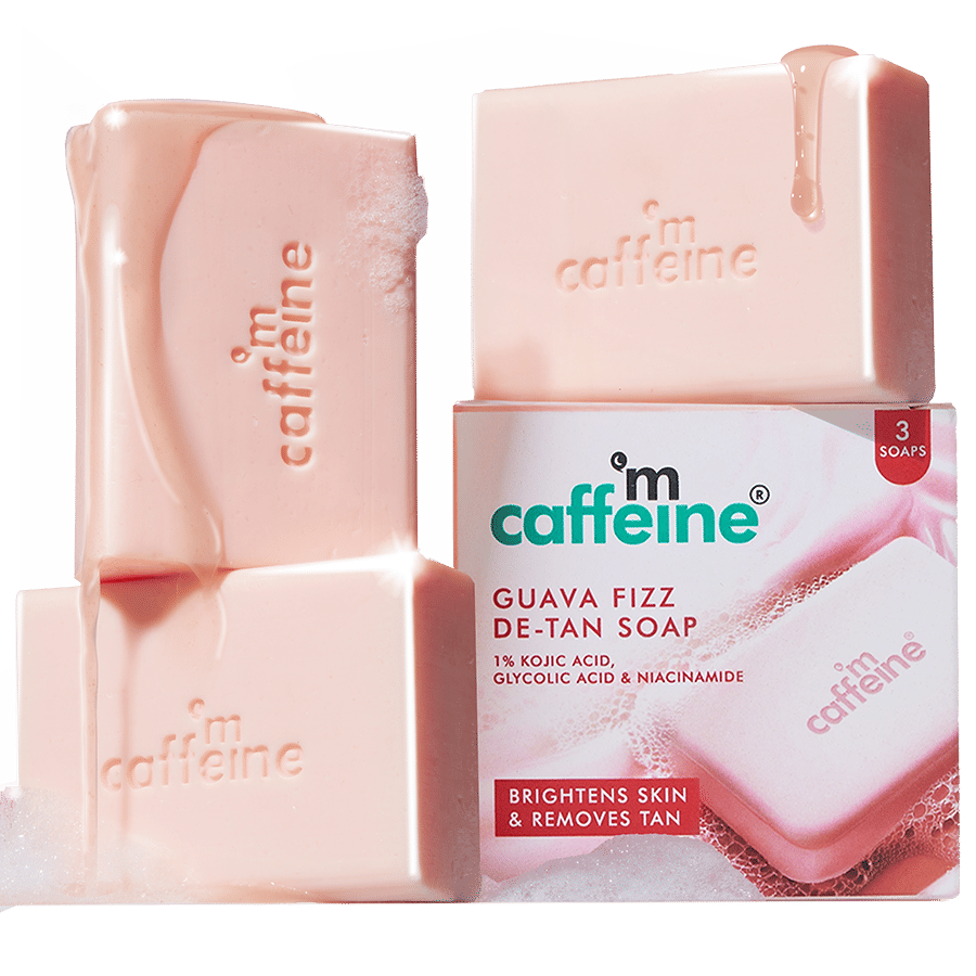 Mcaffeine Skin Whitening Soap for All Skin Type ( Pack of 3 )