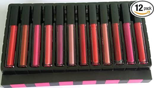     			Mixonshun Multi Matte Long Lasting Liquid Lipstick ( Pack of 1 )