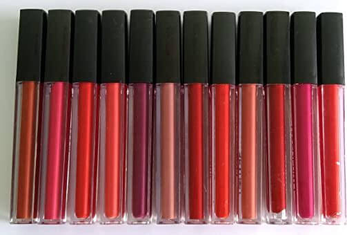     			Mixonshun Multi Matte Long Lasting Liquid Lipstick ( Pack of 12 )