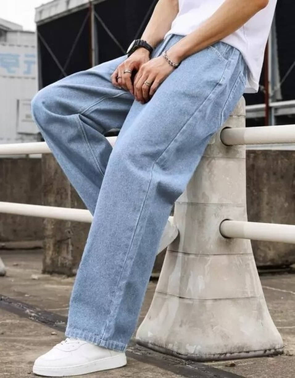     			PODGE Clean Look Men's Jeans - Light Blue ( Pack of 1 )