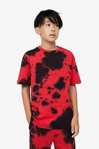     			Pink Angel Pack of 2 Unisex Cotton Blend T-Shirt & Shorts Set ( Red )