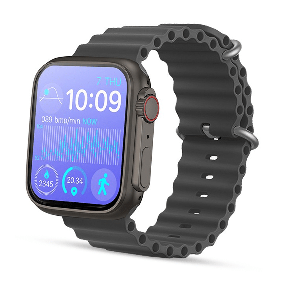    			Pulsebit TFT BT Calling Smart Watch with Strap Upto 24 hours Backup [ BLACK COLOR ]