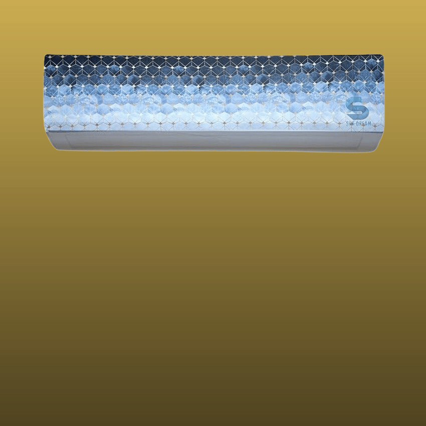 REKHOLA Single Poly-Cotton Blue AC Cover for 1.5 Ton Split AC REKHOLA Single Poly-Cotton Blue AC Cover for 1.5 Ton Split AC