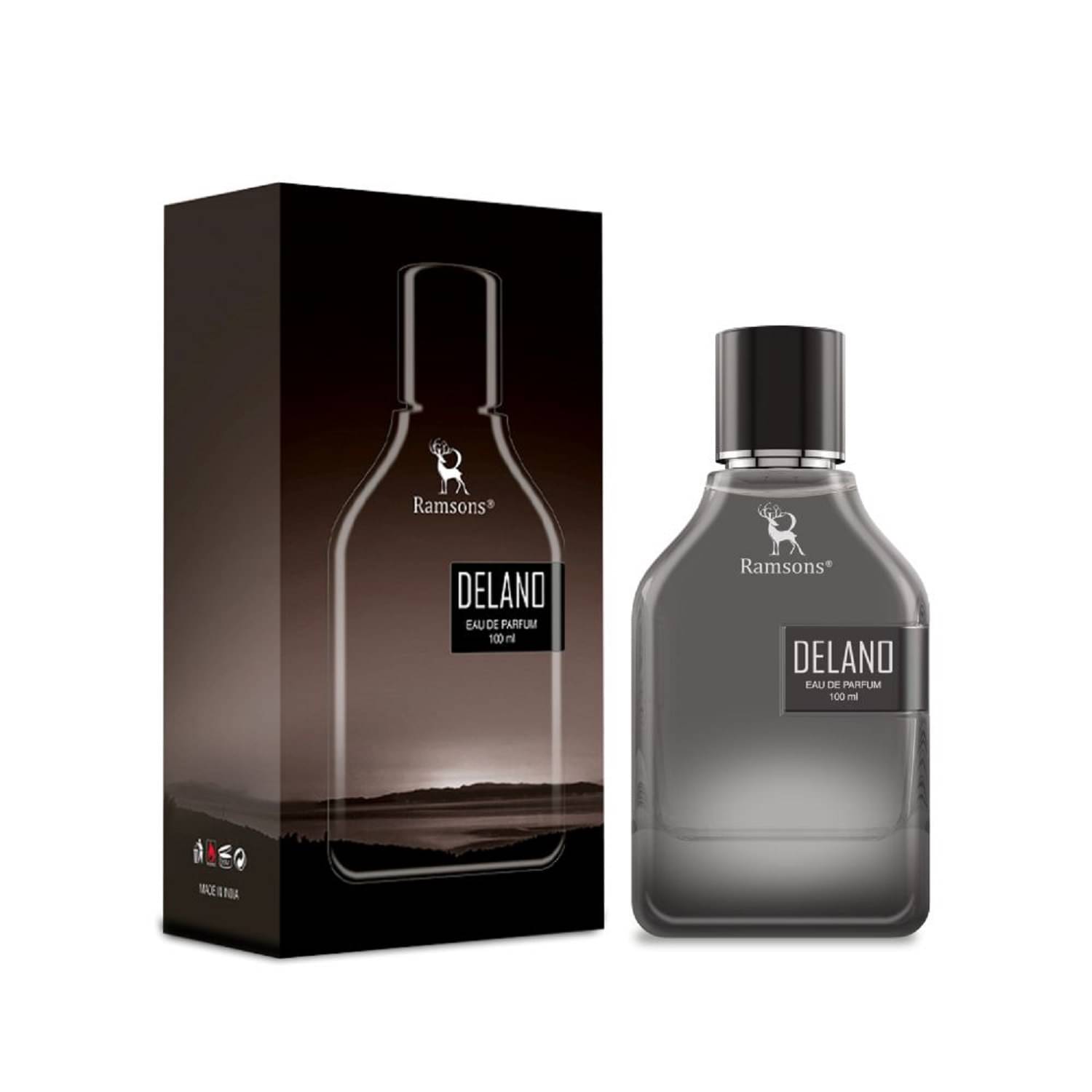     			Ramsons - DELANO Eau De Parfum Fruity Mild -Fragrance For Men 100ml ( Pack of 1 )