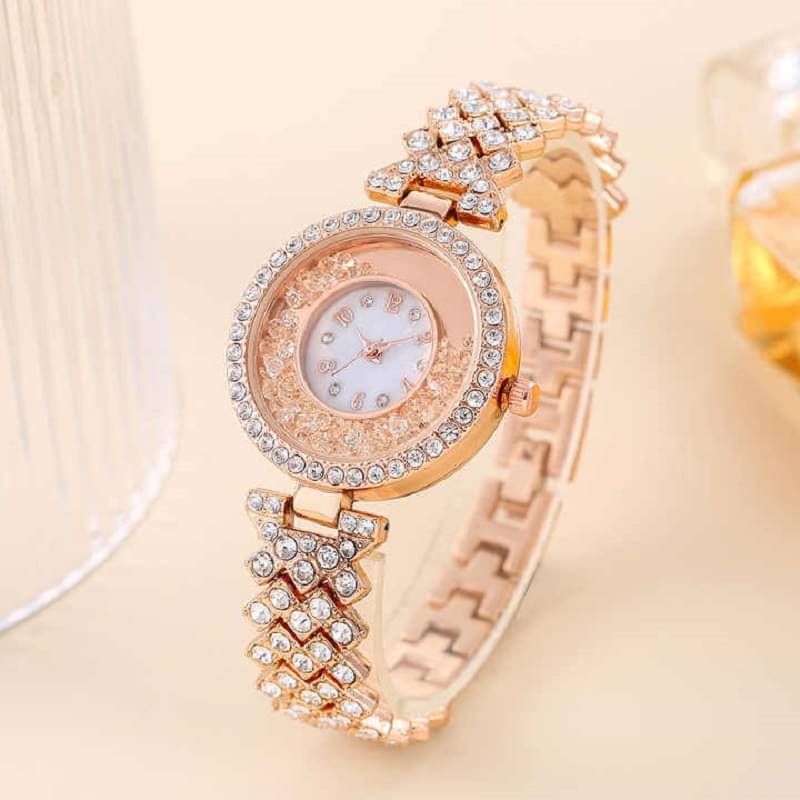 Renaissance Traders Rose Gold Metal Analog Womens Watch     			Renaissance Traders Rose Gold Metal Analog Womens Watch