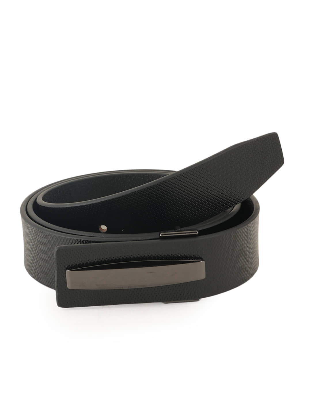 STYLE SHOES - Black Leather Men's Formal Belt ( Pack of 1 )