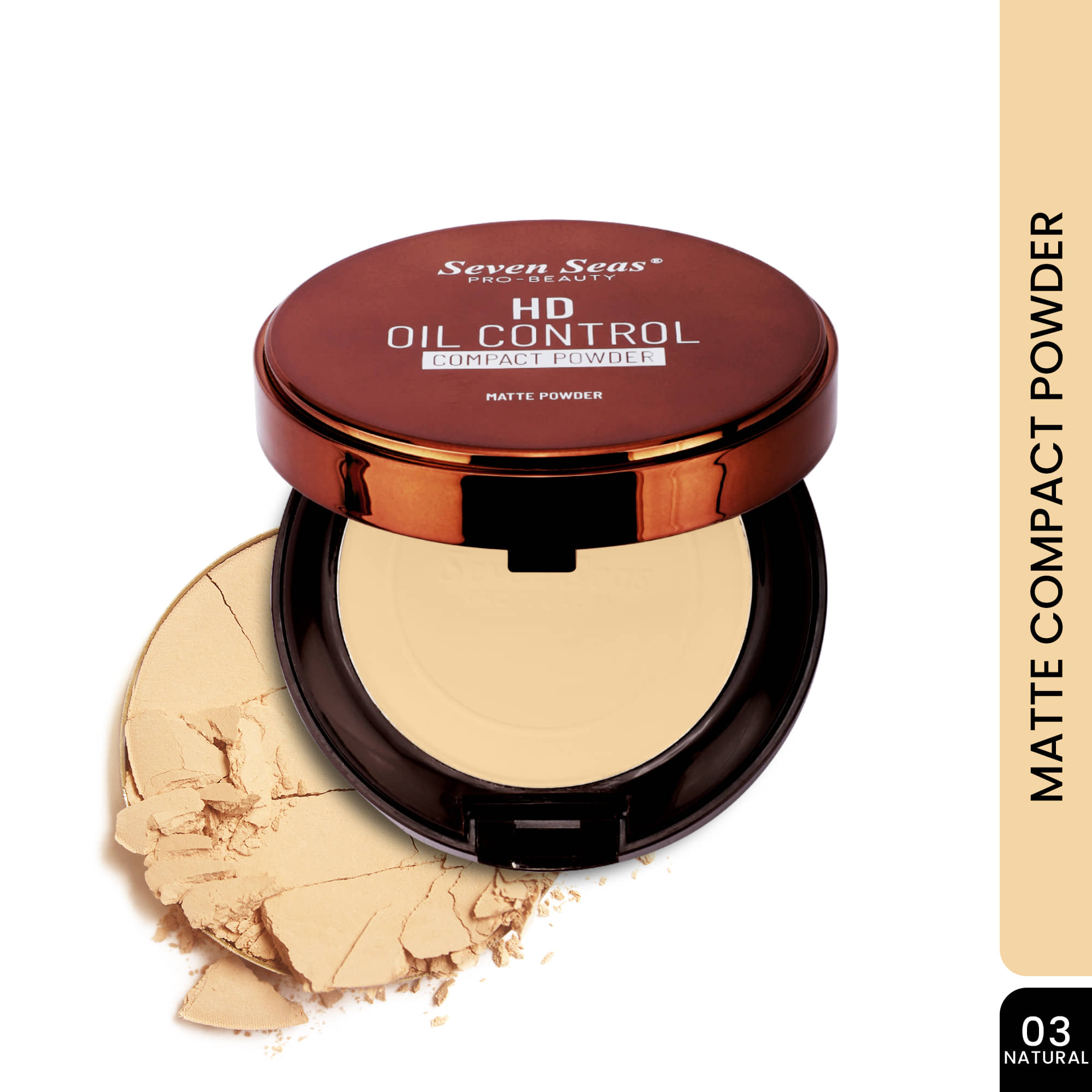 Seven Seas HD Powder Nude Nude SPF 1 15 g
