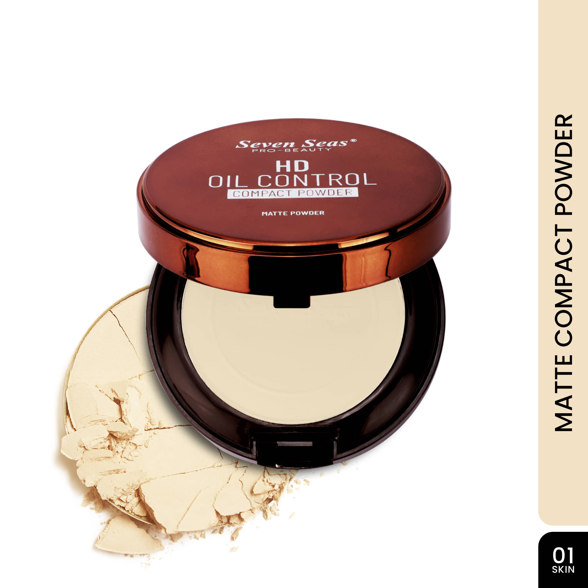 Seven Seas HD Powder skin Medium SPF 3 15 g