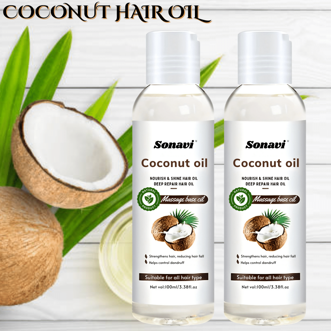 Sonavi Frizz Control Coconut Oil 100 ml ( Pack of 2 ) Sonavi Frizz Control Coconut Oil 100 ml ( Pack of 2 )