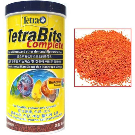 Tetra Bits Complete Fish Pellet Food For All Life Stages 300G / 1000Ml Tetra Bits Complete Fish Pellet Food For All Life Stages 300G / 1000Ml