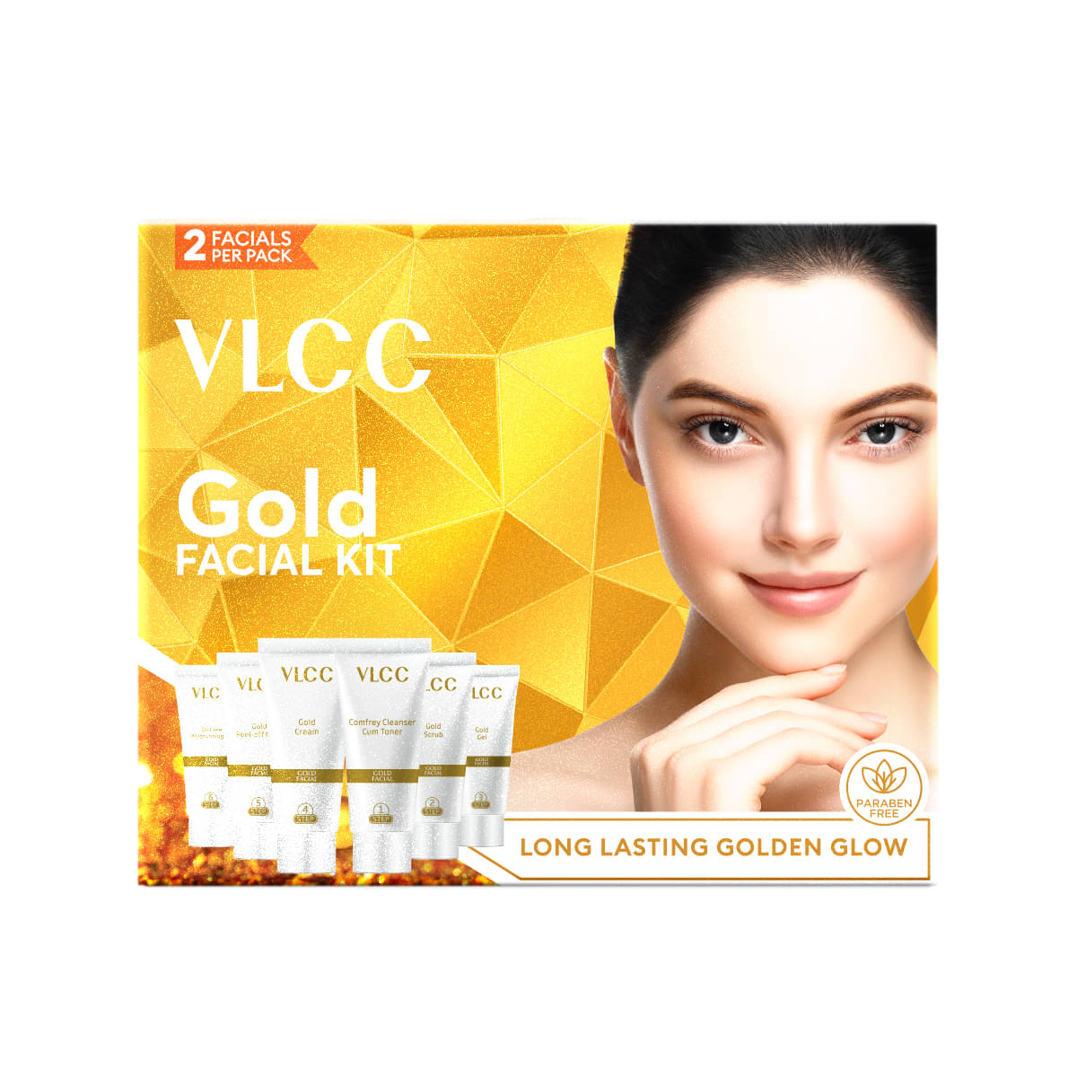     			VLCC 1 Time Use Facial Kit For All Skin Type Gold 60g ( Pack of 1 )