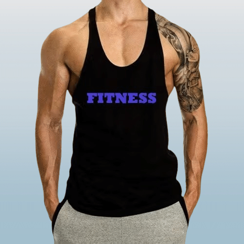 VTSports Pack of 1 Polyester Tank For Men ( Black ) VTSports Pack of 1 Polyester Tank For Men ( Black )
